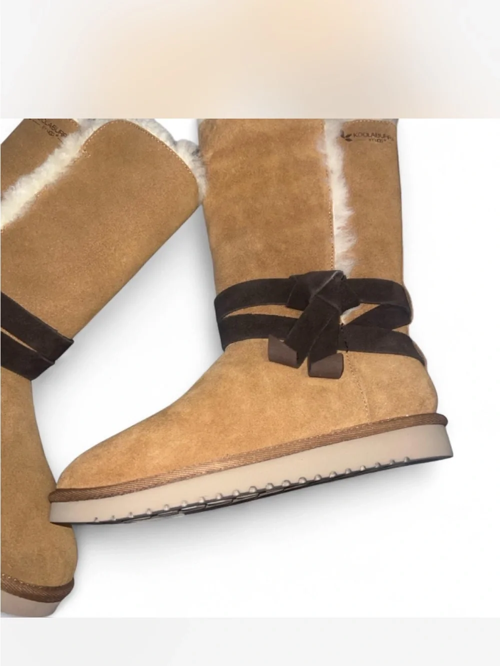 Koolaburra suede chestnut
